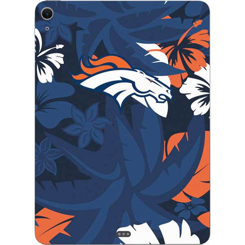 NFL Denver Broncos Tropical Print Apple iPad Air Skin