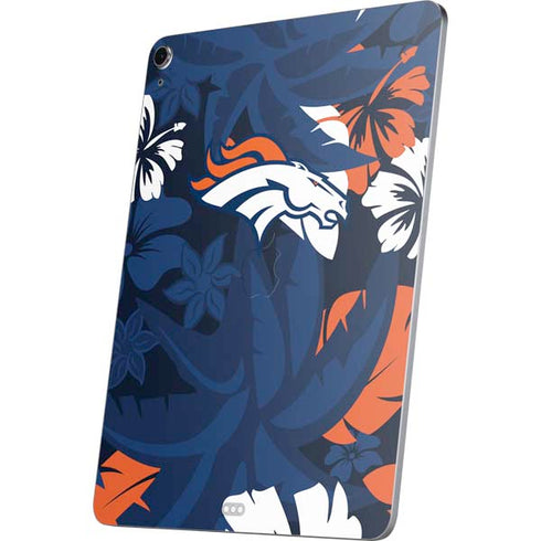 NFL Denver Broncos Tropical Print Apple iPad Air Skin