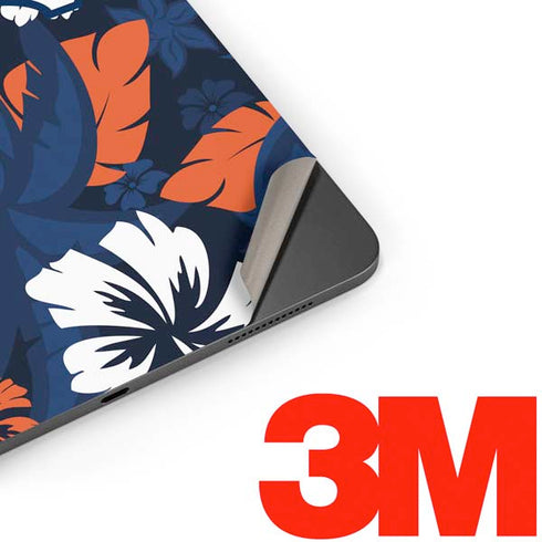 NFL Denver Broncos Tropical Print Apple iPad Pro Skin