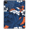 NFL Denver Broncos Tropical Print iPad Pro 11in (2024) Clear Case