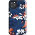 NFL Denver Broncos Tropical Print iPhone Cases