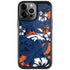 NFL Denver Broncos Tropical Print iPhone Cases