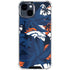 NFL Denver Broncos Tropical Print iPhone 15 Clear Case