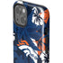 NFL Denver Broncos Tropical Print iPhone 15 Impact Case