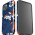 NFL Denver Broncos Tropical Print iPhone 15 Impact Case