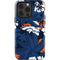 NFL Denver Broncos Tropical Print iPhone 15 Pro Impact Case
