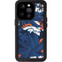NFL Denver Broncos Tropical Print iPhone 15 Pro Waterproof Case