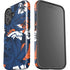 NFL Denver Broncos Tropical Print iPhone 16 Impact Case