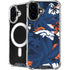 NFL Denver Broncos Tropical Print iPhone 16 MagSafe Case