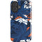 NFL Denver Broncos Tropical Print iPhone 16 Plus Impact Case