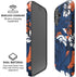 NFL Denver Broncos Tropical Print iPhone 16 Plus Magsafe Impact Case