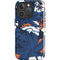 NFL Denver Broncos Tropical Print iPhone 16 Pro Impact Case