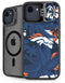 NFL Denver Broncos Tropical Print iPhone 16e Kickstand Case