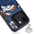 NFL Denver Broncos Tropical Print iPhone 16e Kickstand Case