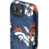 NFL Denver Broncos Tropical Print iPhone 16e Impact Case