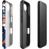NFL Denver Broncos Tropical Print iPhone 16e Impact Case