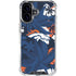 NFL Denver Broncos Tropical Print iPhone 17 Clear Case