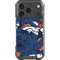 NFL Denver Broncos Tropical Print iPhone 18 Pro Clear Case