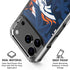 NFL Denver Broncos Tropical Print iPhone 18 Pro Clear Case