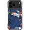 NFL Denver Broncos Tropical Print iPhone 18 Pro Max Clear Case