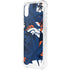 NFL Denver Broncos Tropical Print iPhone XS Clear Case