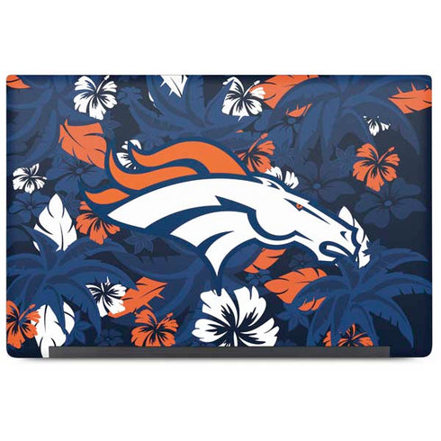 NFL Denver Broncos Tropical Print Dell Latitude Skin