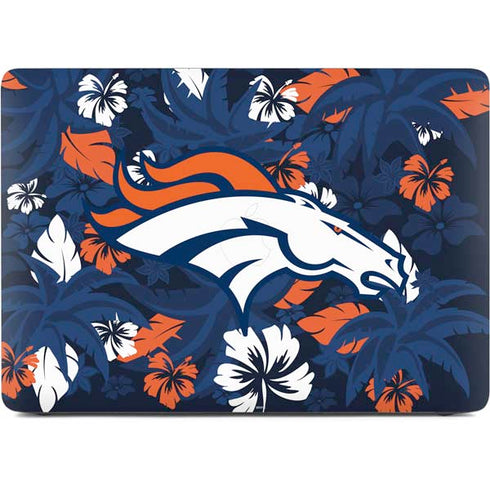 NFL Denver Broncos Tropical Print Apple MacBook Air Skin