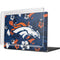 NFL Denver Broncos Tropical Print MacBook Pro 14in (2021-24) Case plus Skin