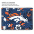 NFL Denver Broncos Tropical Print MacBook Pro 14in (2021-24) Case plus Skin