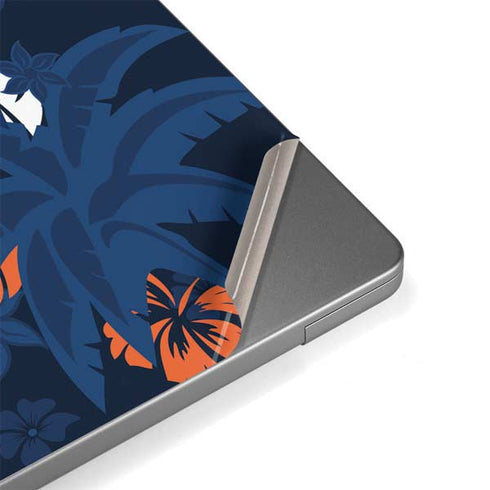 NFL Denver Broncos Tropical Print Apple MacBook Pro 14-inch Skin