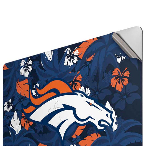 NFL Denver Broncos Tropical Print Apple MacBook Pro 16-inch Skin