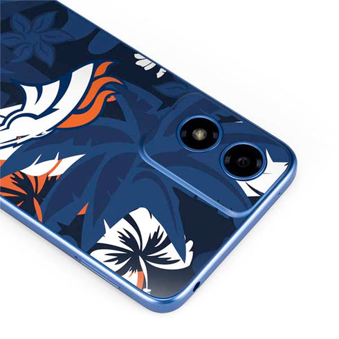 NFL Denver Broncos Tropical Print Moto G Play 4G (2024) Skin