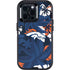 NFL Denver Broncos Tropical Print Otterbox Defender iPhone Skin