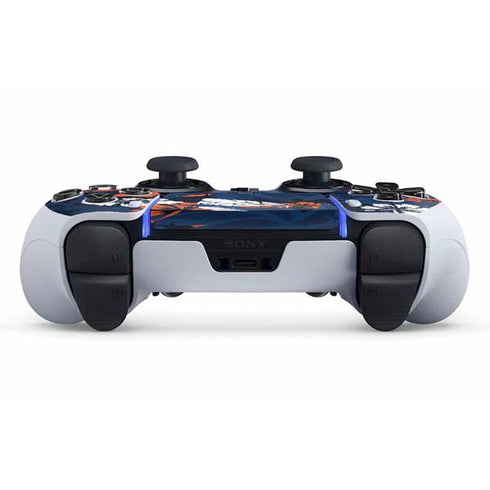 NFL Denver Broncos Tropical Print PS5 DualSense Edge Pro Controller Skin