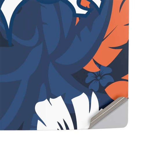 NFL Denver Broncos Tropical Print PS5 Pro Console Skin