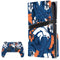 NFL Denver Broncos Tropical Print PS5 Pro Disk Bundle Skin