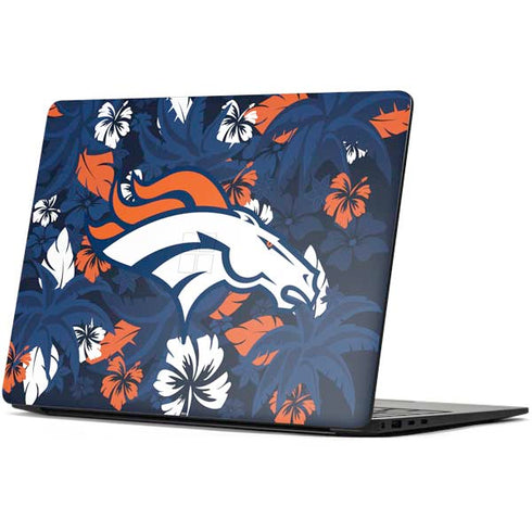 NFL Denver Broncos Tropical Print Surface Laptop 7 15in Skin