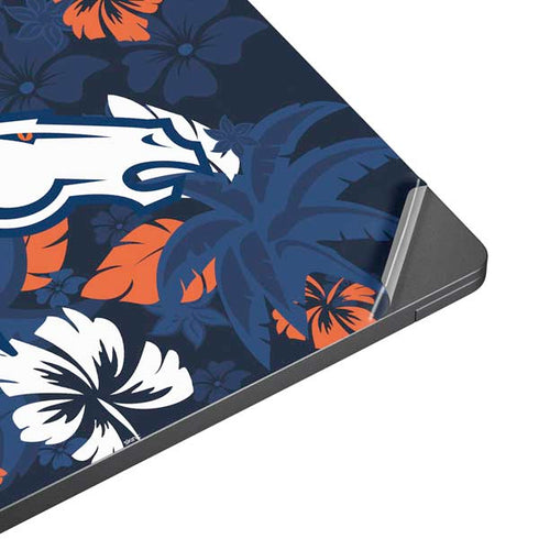NFL Denver Broncos Tropical Print Surface Laptop 7 15in Skin