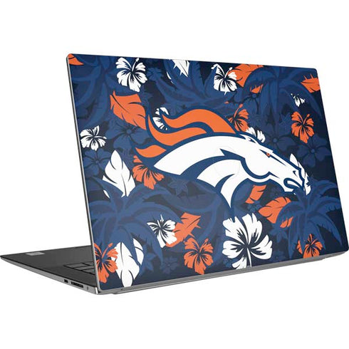NFL Denver Broncos Tropical Print Dell XPS Skin