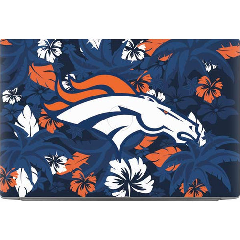NFL Denver Broncos Tropical Print Dell XPS Skin