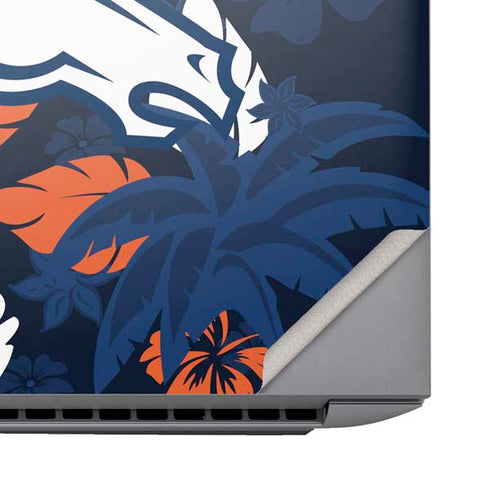 NFL Denver Broncos Tropical Print HP ZBook Fury 16 G10 Skin