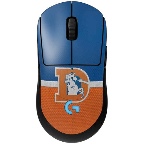 NFL Denver Broncos Vintage G Pro Wireless Gaming Mouse Skin