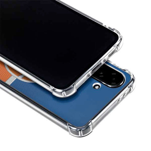 NFL Denver Broncos Vintage Galaxy A36 5G Clear Case