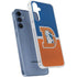 NFL Denver Broncos Vintage Galaxy A55 5G Clear Case