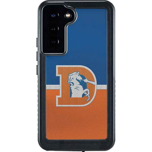 NFL Denver Broncos Vintage Galaxy S24 Plus Waterproof Case