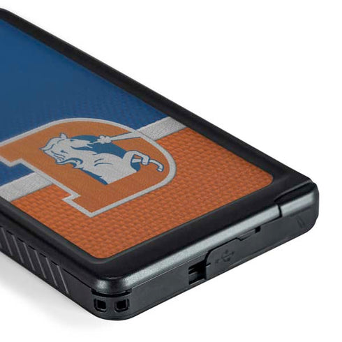 NFL Denver Broncos Vintage Galaxy S24 Ultra Waterproof Case