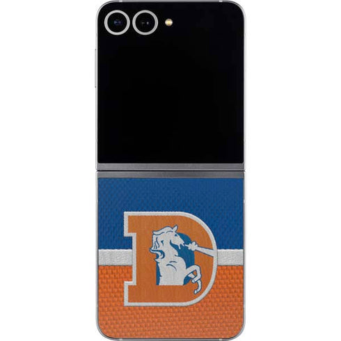 NFL Denver Broncos Vintage Galaxy Z Flip6 Skin