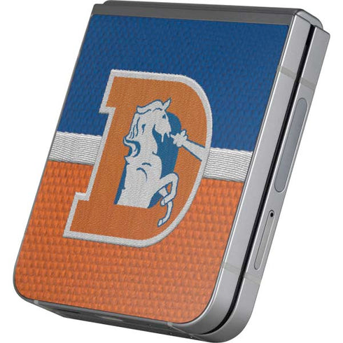 NFL Denver Broncos Vintage Galaxy Z Flip6 Skin