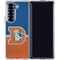NFL Denver Broncos Vintage Galaxy Z Fold6 Clear Case