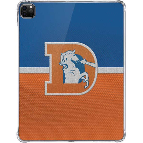 NFL Denver Broncos Vintage iPad Pro 11in (2024) Clear Case